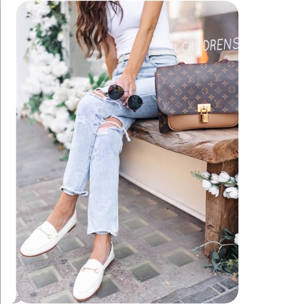 Sam Edelman - Loraine Loafers In Bright White